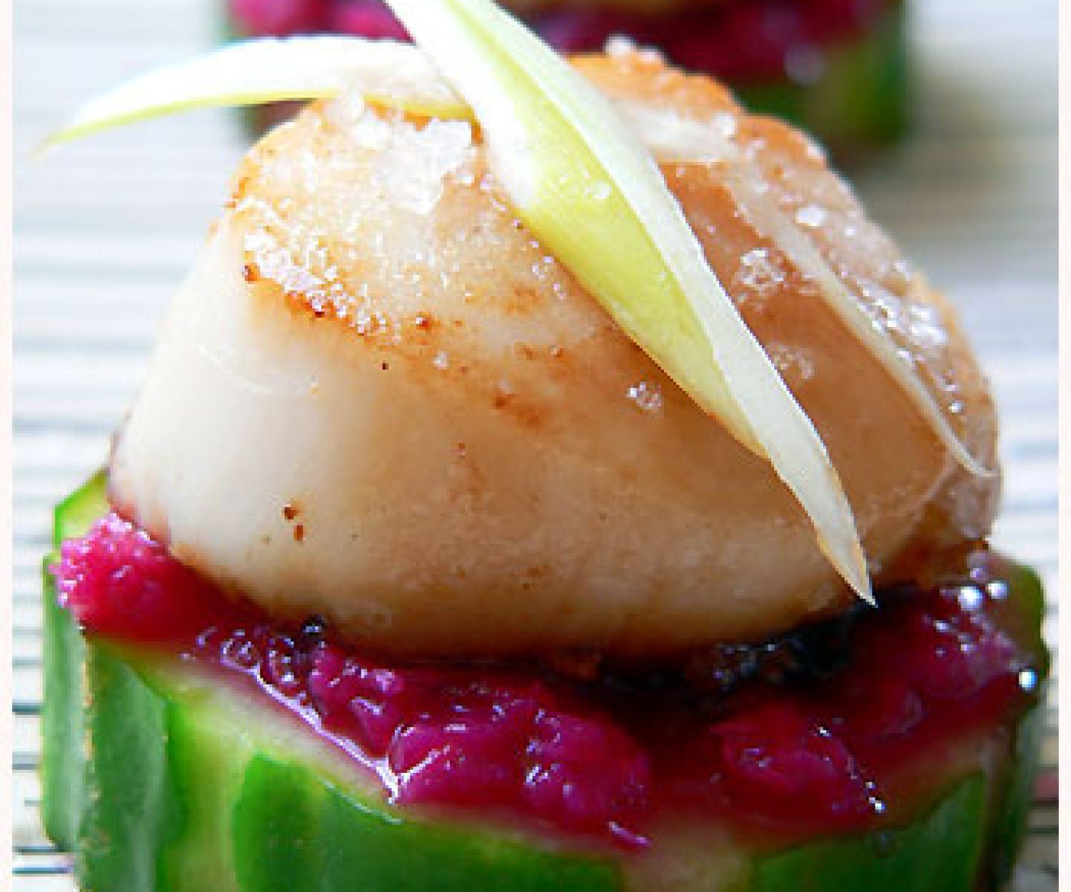 Scallop Amuse Bouche, My Chef Orlando