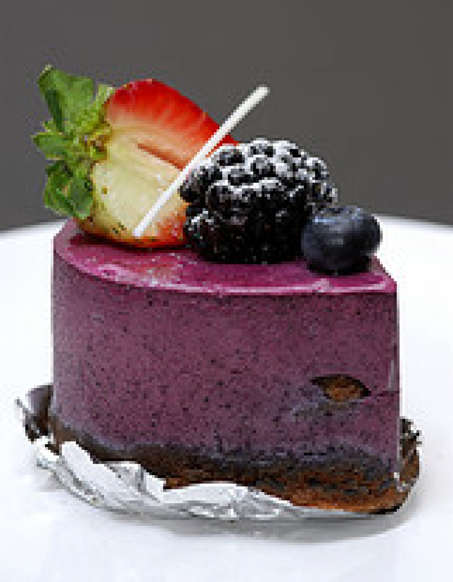 blackberry, mousse, MY chef Orlando
