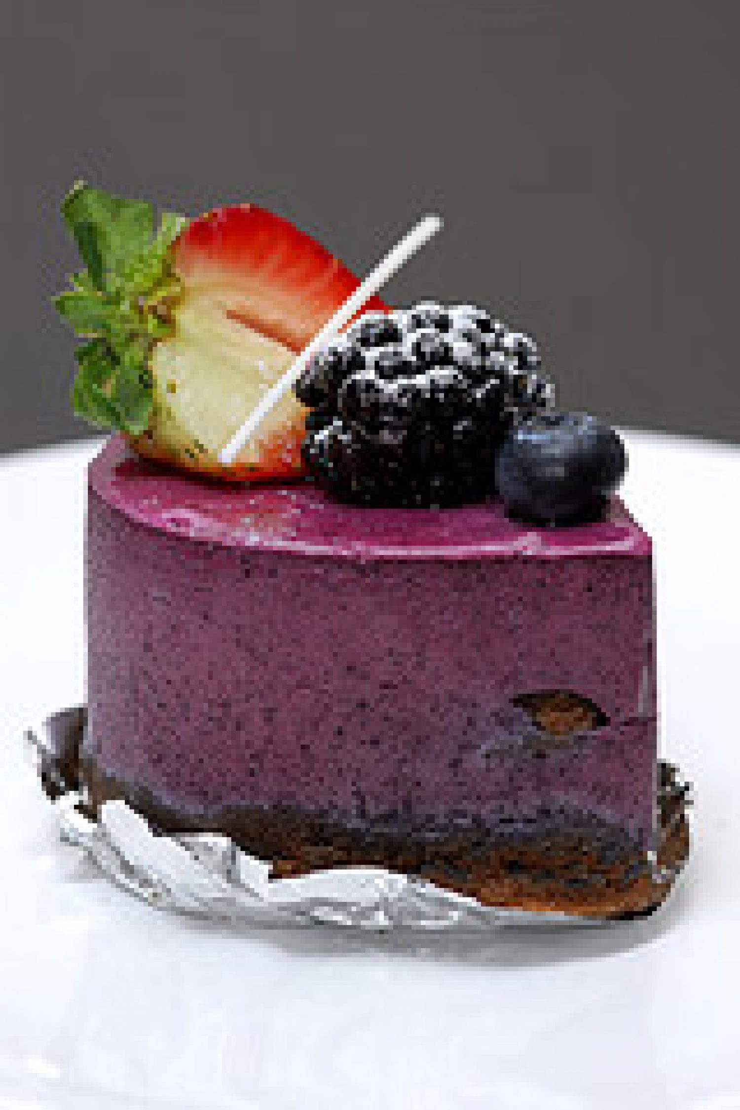 blackberry, mousse, MY chef Orlando