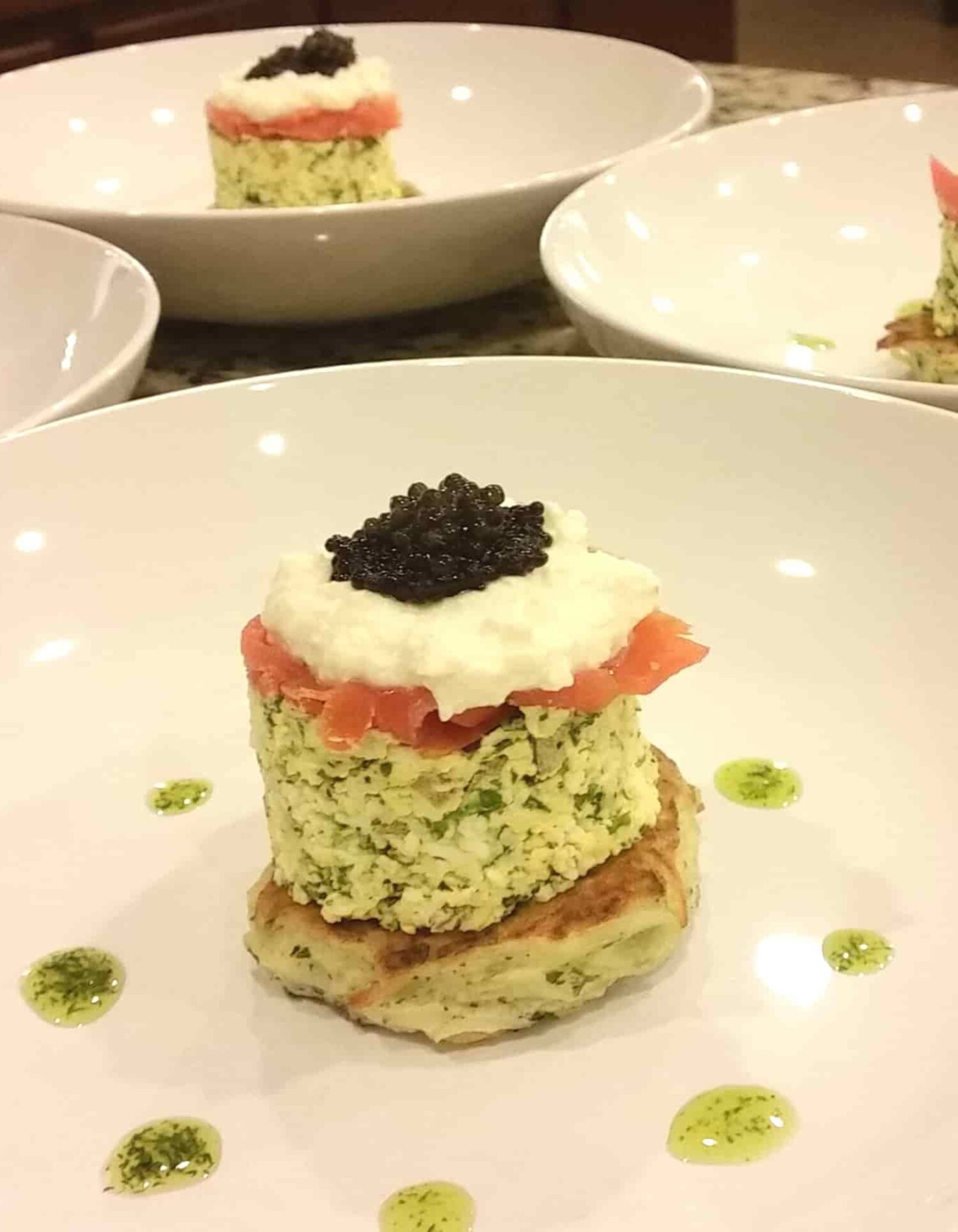 My Chef Orlando Personal Chef Caviar Parfait